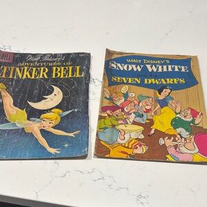 Disney Tinker Bell and Snow White Comic Books